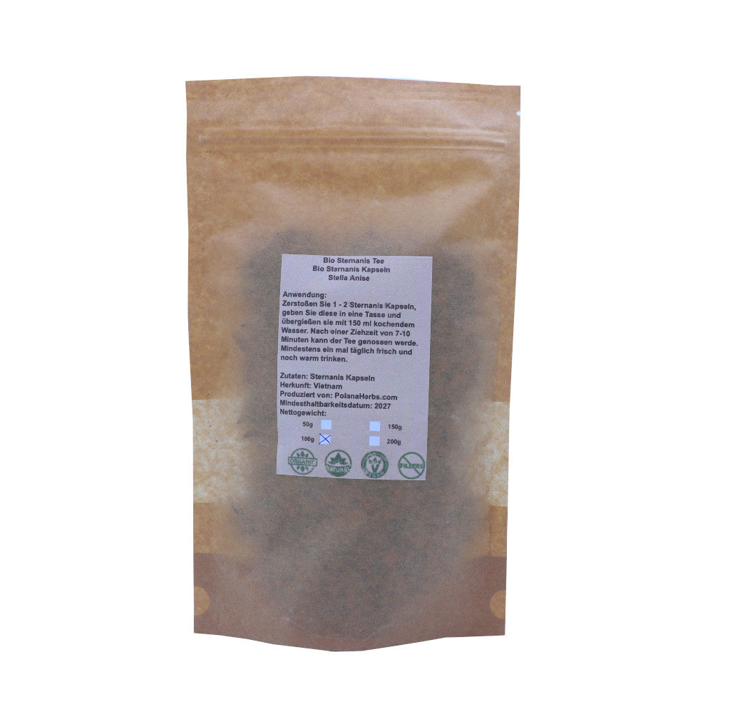 Bio Sternanis Tee Kapseln 100g